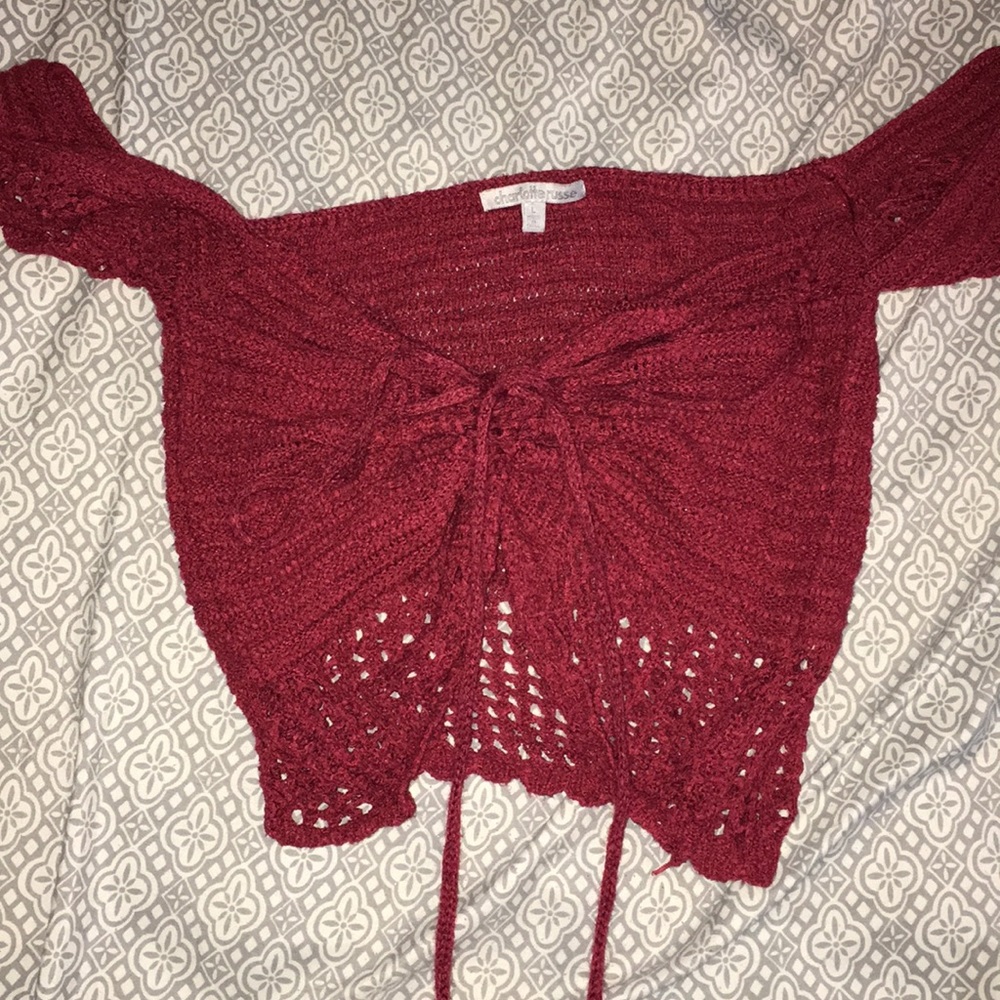Crotchet crop top
